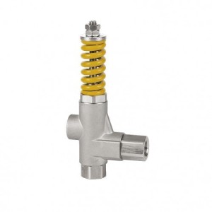 Regulator ciśnienia 3/8" GW KOTHAR z by-pass 150BAR (stal nierdzewna)