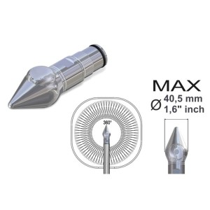 Kit TLR M4 Ai316 -Testa dysze M4 x MI42-316-MI63 - Ø40,5 mm – 25.3610.24