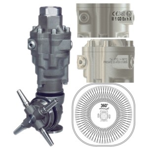 A80RA - Samobieżna głowica - czyszczenie zbiorników - ATEX II 1 GD – 25.4872.60