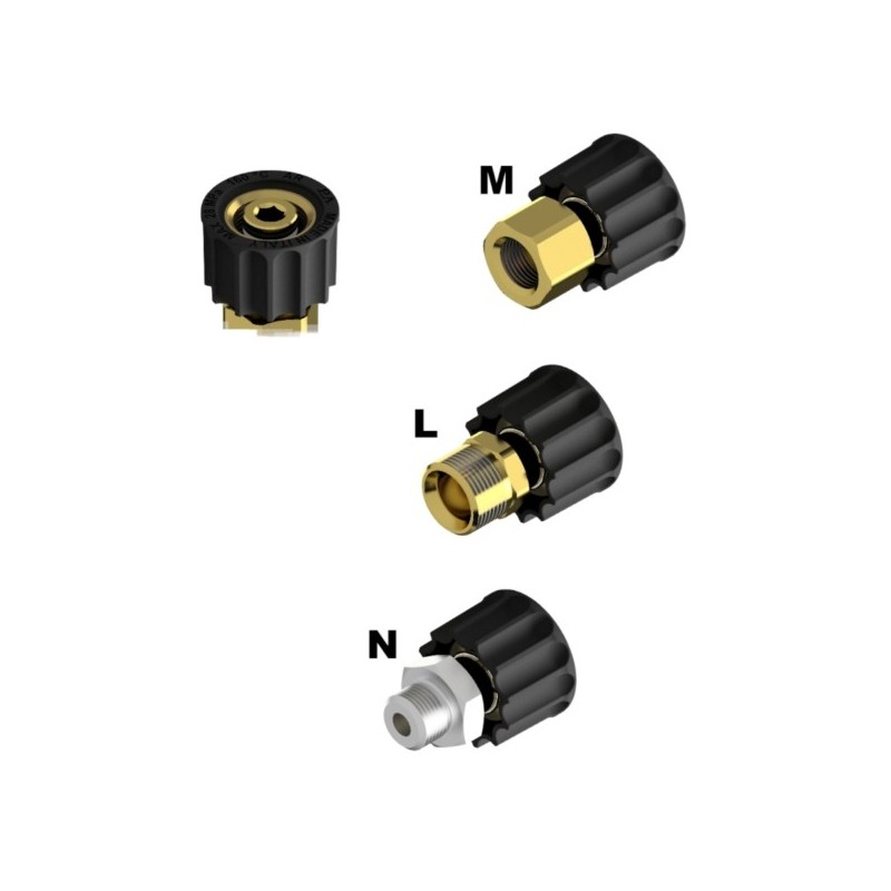 AR1 - Złącze Typ "B" M22 - 3 pz. - Ø15mm -Gas – 26.0281.00