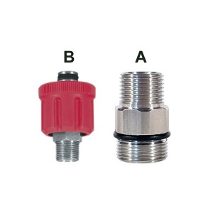 AR9 - Złącze 600 bar M24 - 2 oring - Gas – 26.0940.80