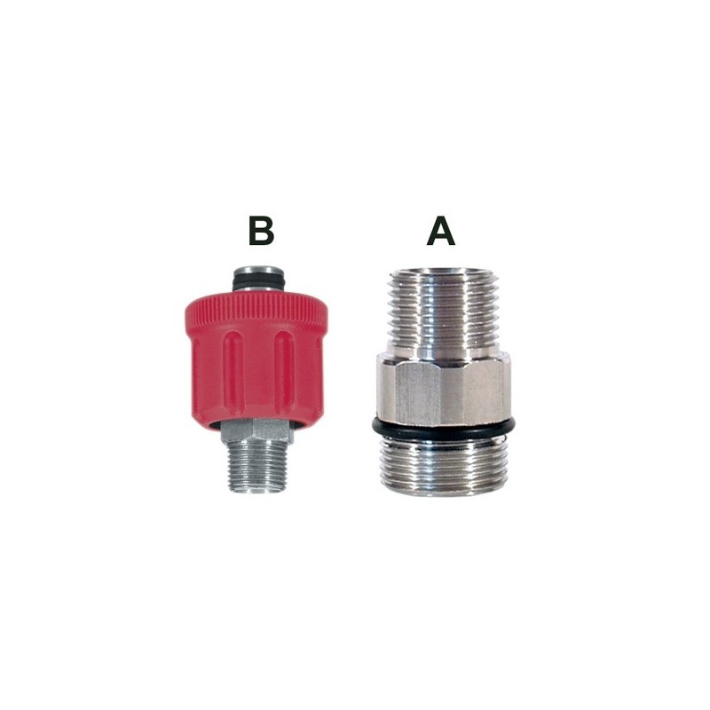 AR9 - Złącze 600 bar M24 - 2 oring - Gas – 26.0950.50