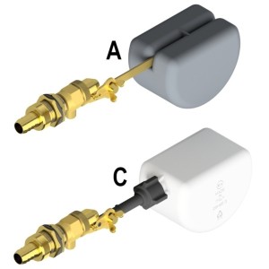 RGO -Rubinetto regolatore in mosiądz z pływakiem+ptgm.17mm+Filtr – 29.0182.35