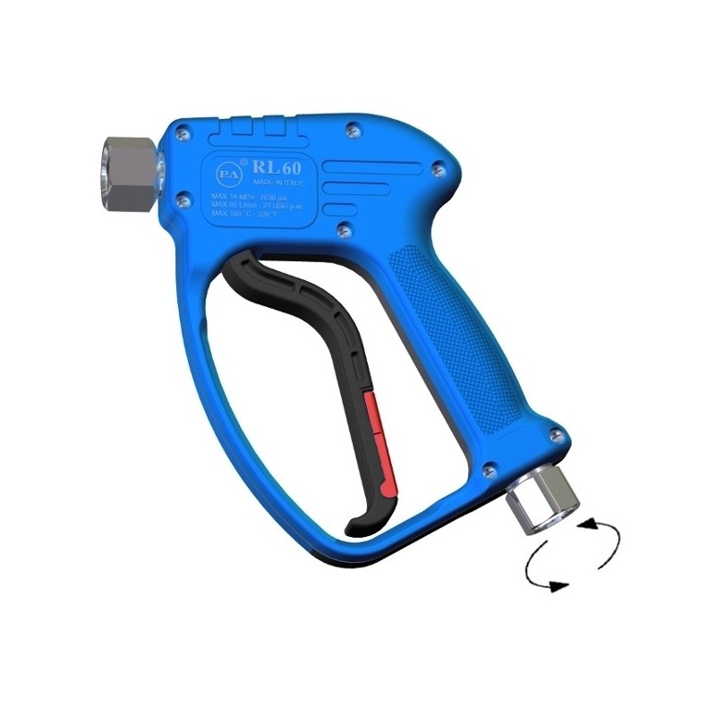 Pistolet RL 60 -Pistolet nierdzewna stal do schiuma a opóźnione zamykanie – 30.3170.00