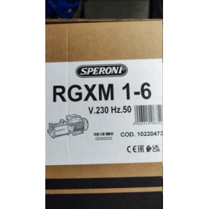 Speroni RGXM 1-6(0,8Kw. 230V)