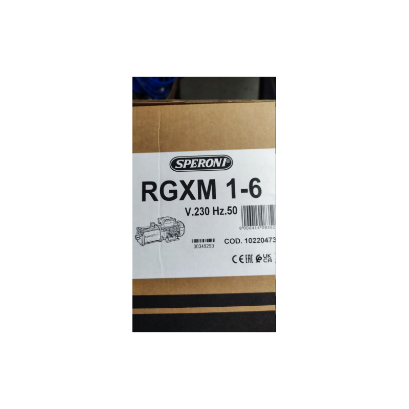 Speroni RGXM 1-6(0,8Kw. 230V)