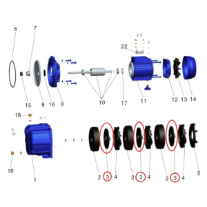 Część do Speroni RGM4: Wirnik (nr 3)