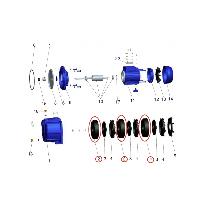 Część do Speroni RGM4: Dyfuzor ssący (nr 2)