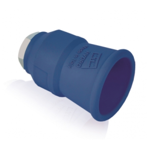 Osłona dyszy MTM NH35 niebieska (IN: 1/4, OUT: 1/4)