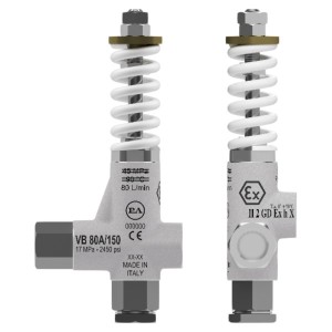 VB 80A/150 - Ai 303- Zawór obejściowy - ATEX II 2 GD – 60.0448.15