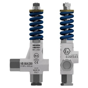 VB 80A/280 - valv.bypass Aisi 303 Atex – 60.0448.28