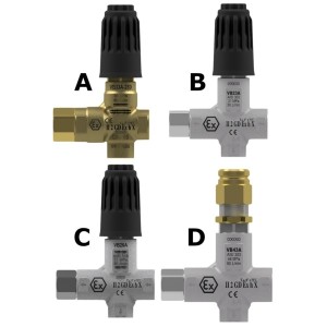 VB23A-VB26A-VB33A- VB43A - Zawór obejściowy Atex – 60.1400.80
