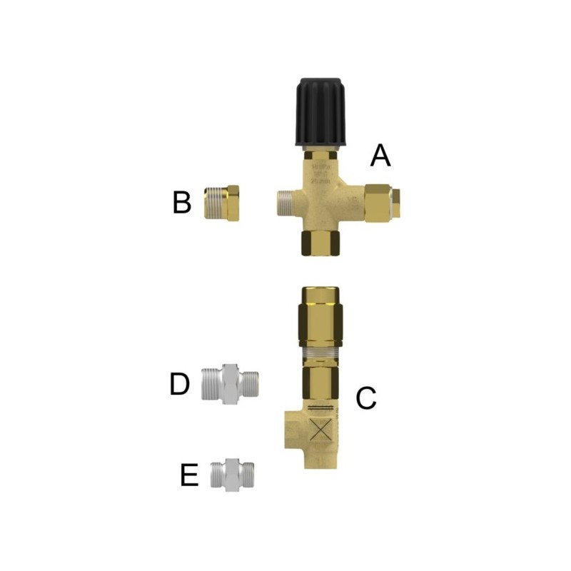 STR - Strozzatore regulowany bypass – 60.2620.00