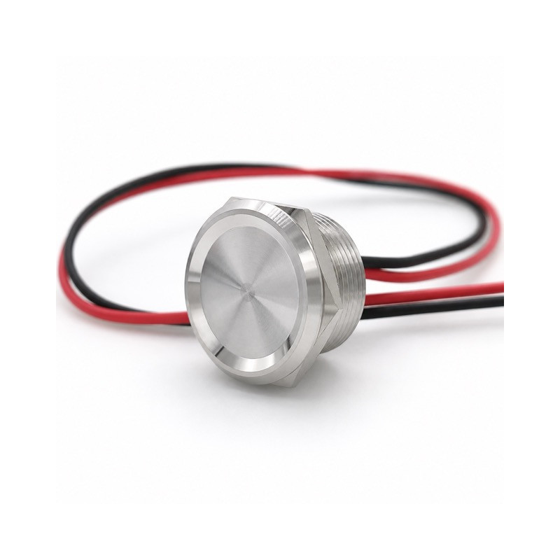 Przycisk piezoelektryczny 22 mm ze stali nierdzewnej