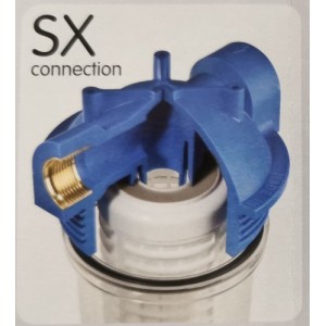 Obudowa filtra H20" 1" przezroczysta (3 częściowa) SX Atlas Filtri